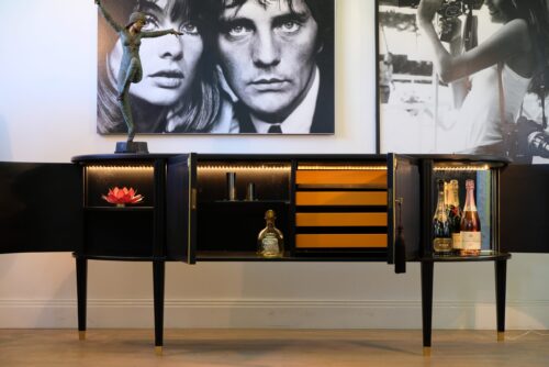 sideboard-593.3 SÅLT - SIDEBOARD - BARSKÅP - CA 1960 - LIKNANDE KAN BESTÄLLAS
