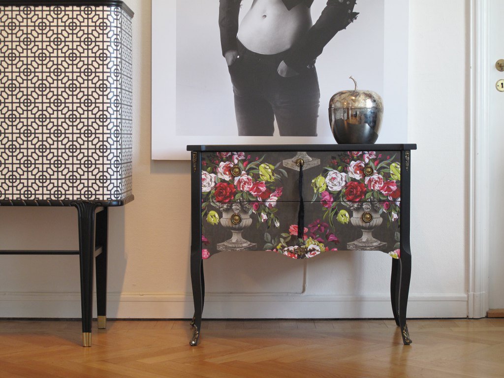 byra-129.1_f SÅLT - GUSTAVIANSK HAUPT - BOUDOIR ROSES - LIKADAN KAN BESTÄLLAS