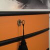 byra-206.3_f SÅLT - ART DECO - SVART & HERMÉS-ORANGE - LIKNANDE KAN BESTÄLLAS