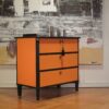 byra-230_f (1) SÅLT - GUSTAVIANSK SVART/HERMÉS-ORANGE - LIKNANDE KAN BESTÄLLAS