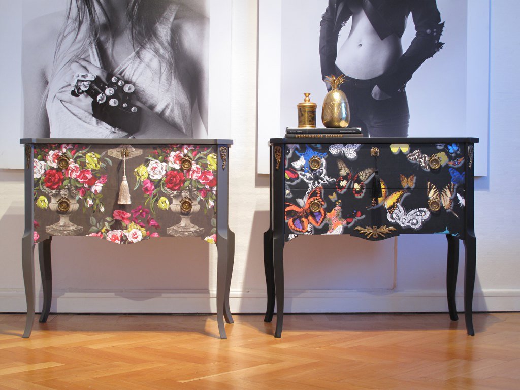 Sålt - Haupt Boudoir Roses - Likadana kan beställas