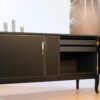 sideboard-594_f Sideboard antikt - ca 1930 - Matt svart/ guldramar - Liknande kan beställas